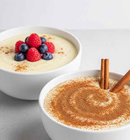 Person drinking shake