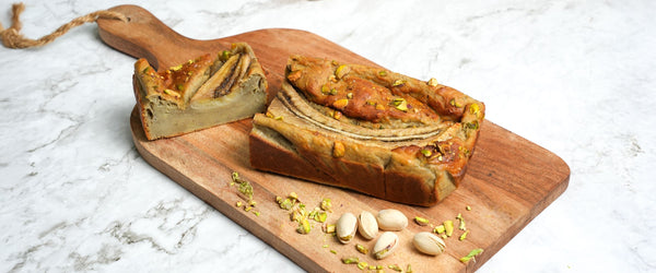Pistazien Bananen Brot