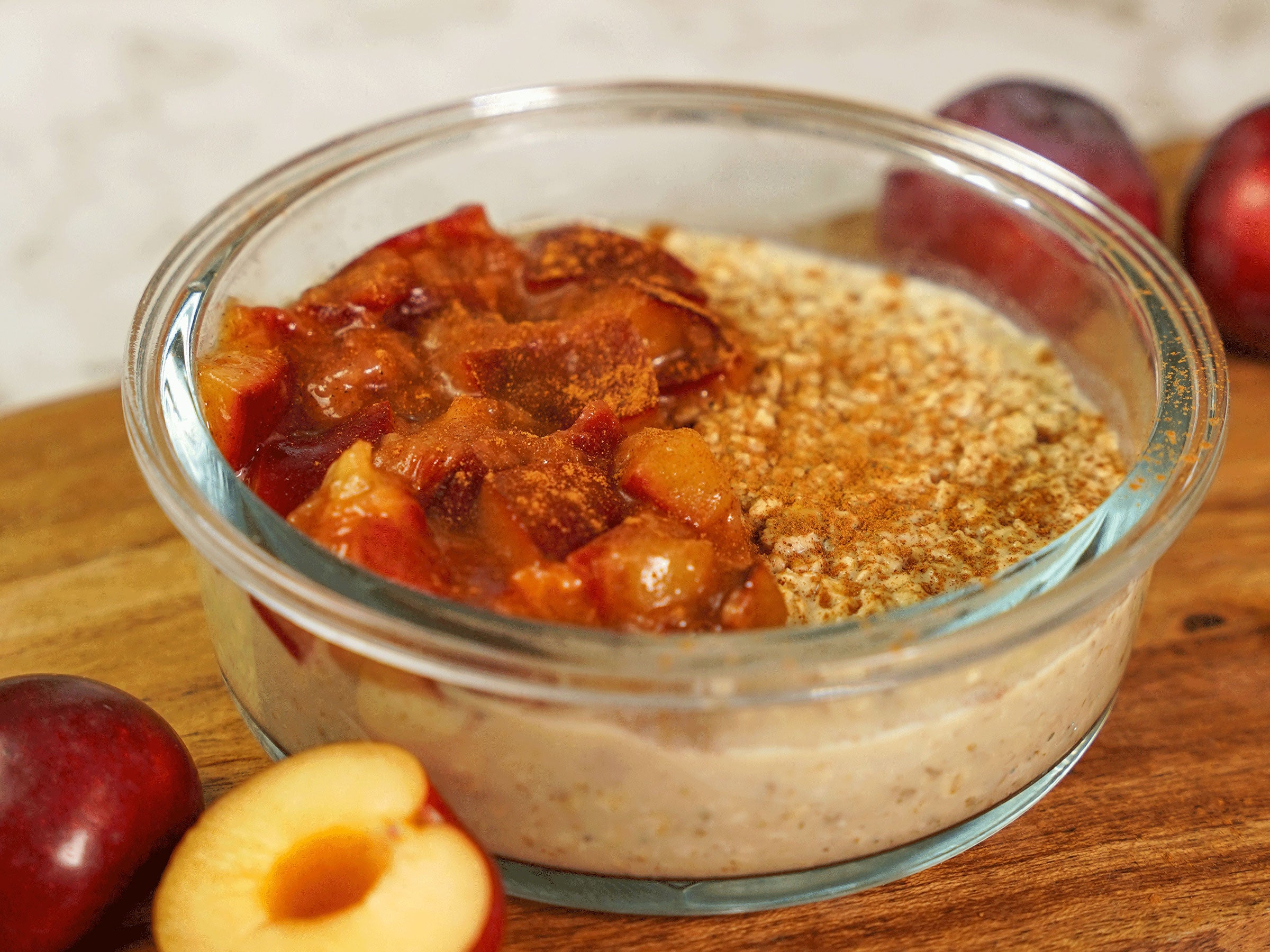 Vanilla & Plum Protein Porridge