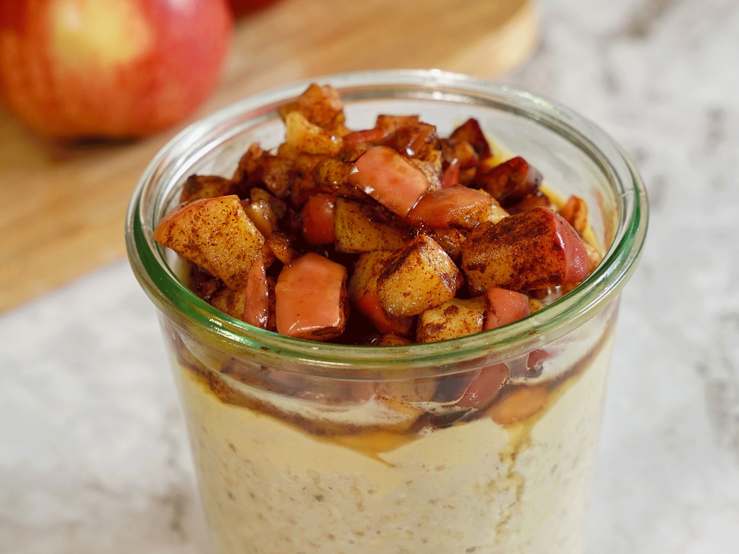 Pumpkin Pie & Apple Oats