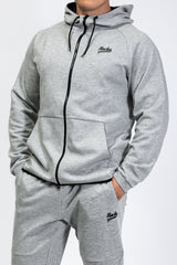 Performance Zipper | Mid Grey Melange