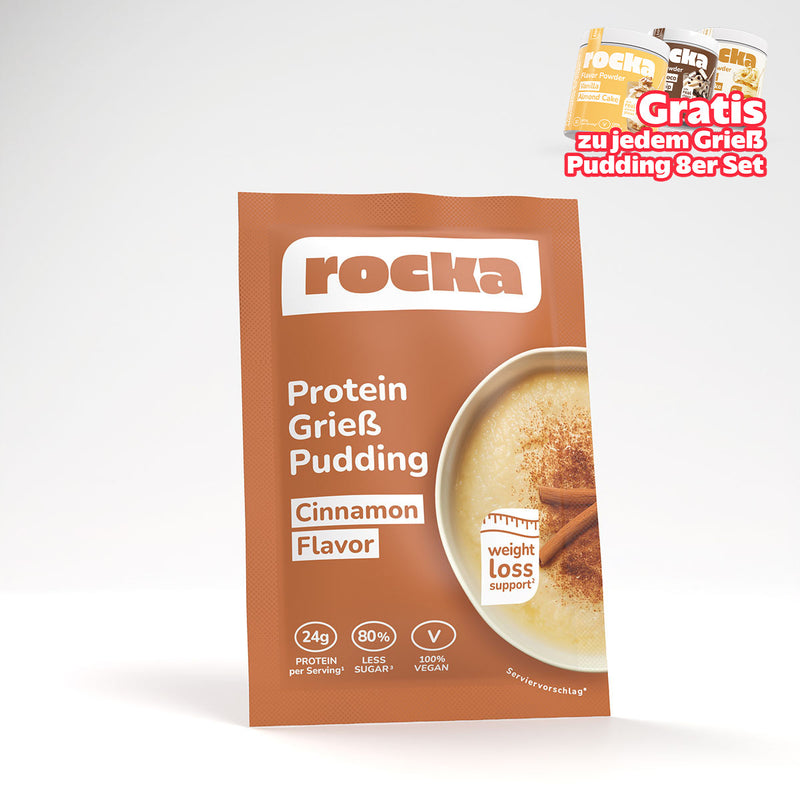 Protein Grieß Pudding