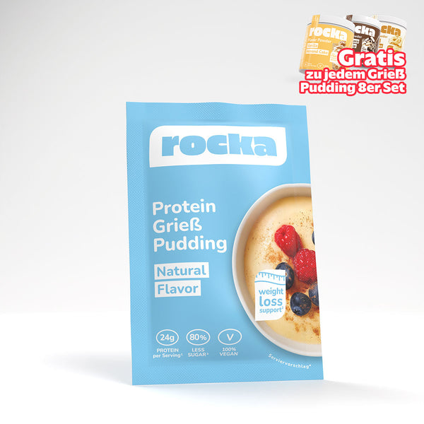 Protein Grieß Pudding