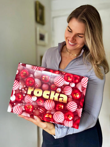 Frau mit Produkt