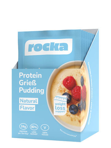 Protein Grieß Pudding