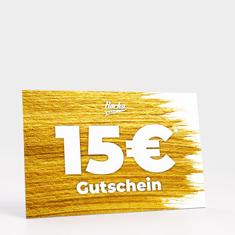 Welcome Gutschein 15 €