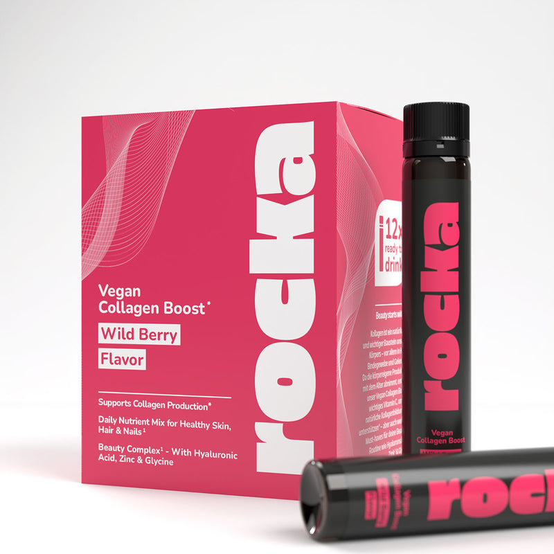 Vegan Collagen Boost - von Rocka Nutrition! Jetzt bestellen! Vegan Collagen Boost - von Rocka Nutrition! Jetzt bestellen!