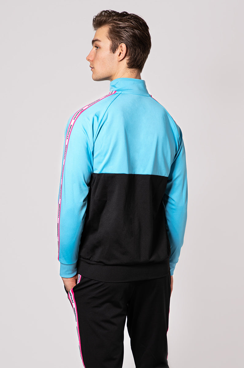 Track Jacket | Black / Pink