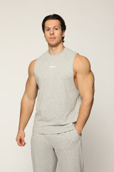 Sleeveless Shirt | Grey