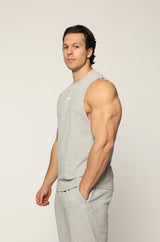 Sleeveless Shirt | Grey