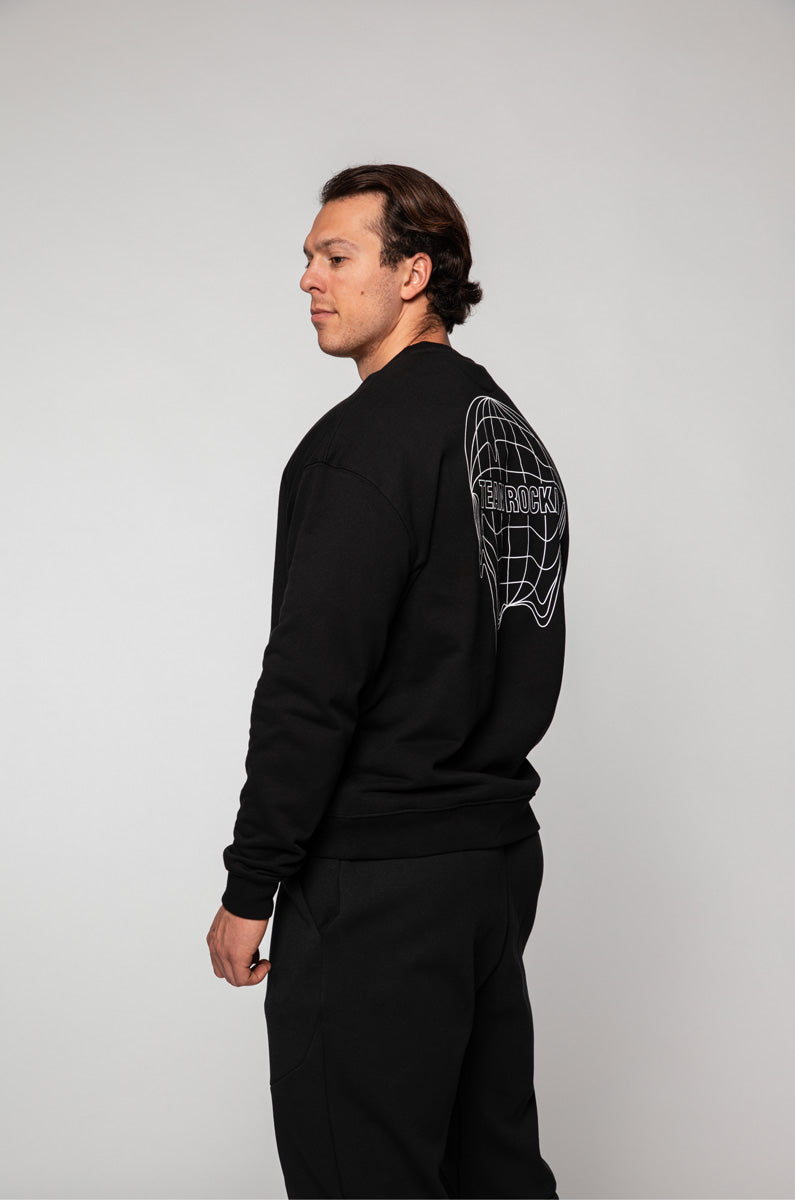 WORLD Sweater in Black Jetzt kaufen bei Rocka Nutrition