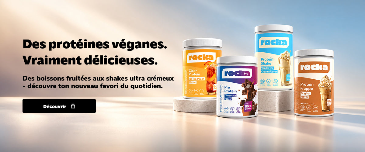 Des protéines véganes. Vraiment délicieuses.