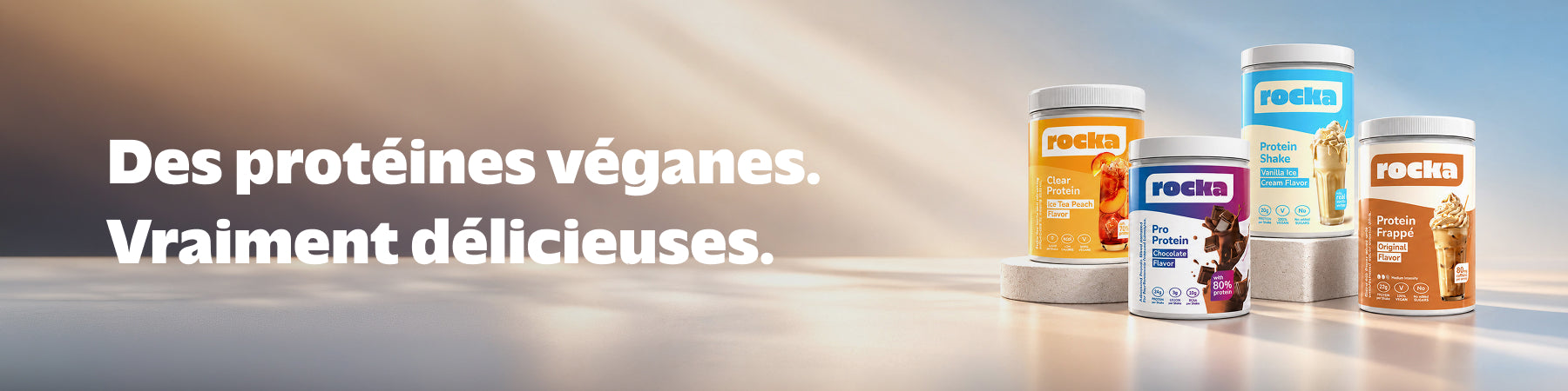 Des protéines véganes. Vraiment délicieuses.